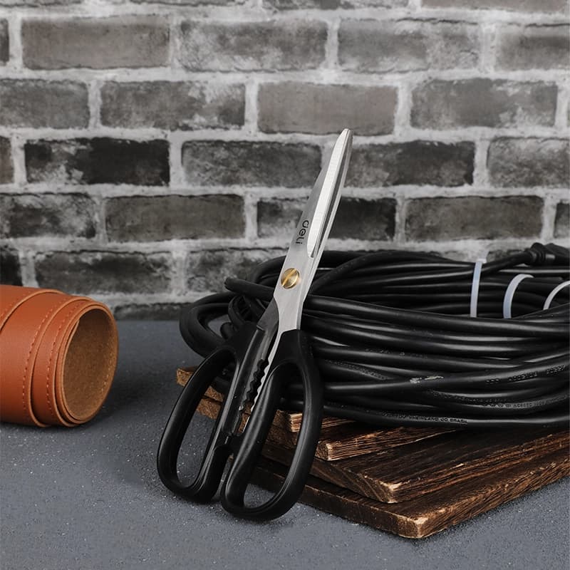Deli Tools Deli EDL2613 Stainless Steel Scissors 195mm | Sharp Multipurpose Scissors hardware & machinery — thumbnail 5 of 6