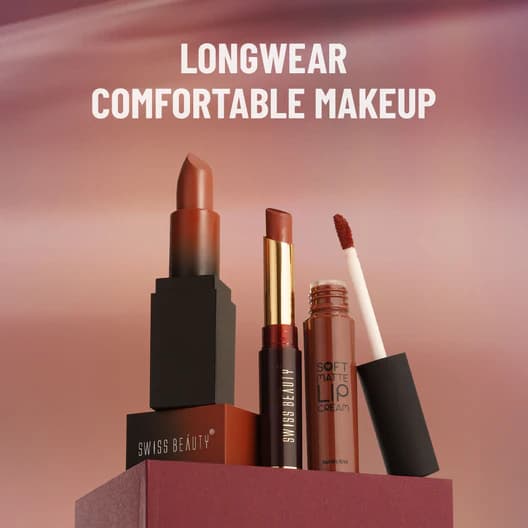 Swiss Beauty Swiss Beauty Non-Transfer Matte Lipstick | Long Lasting Waterproof Lip Color daily essentials & lifestyle — thumbnail 2 of 9
