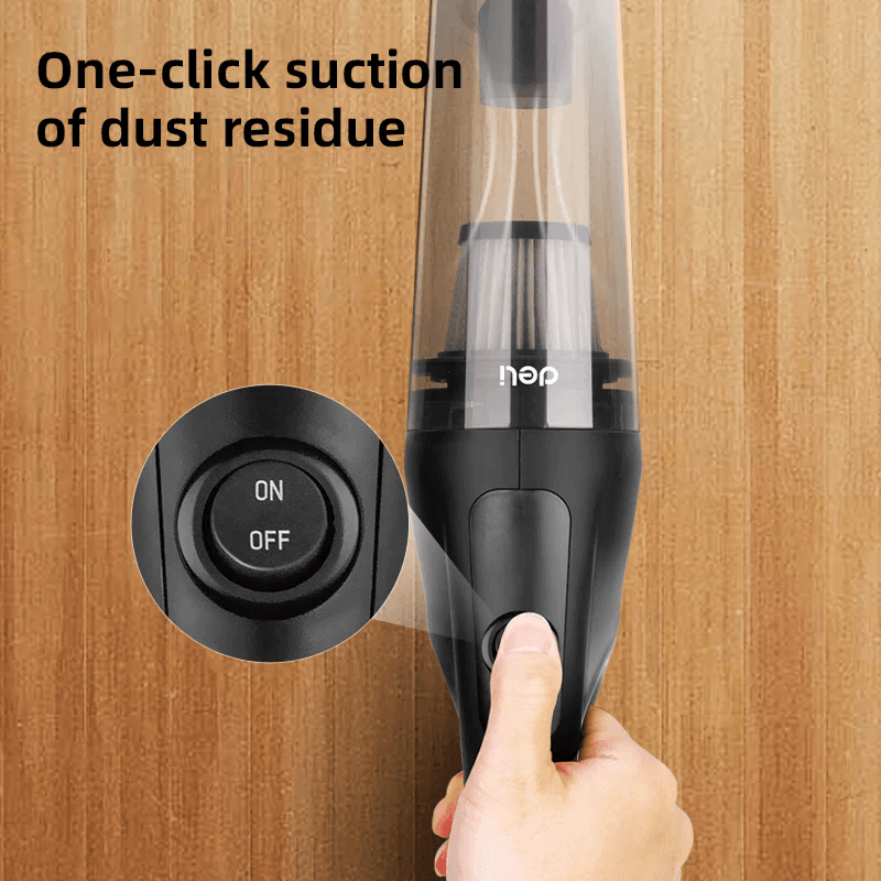 Deli Tools Deli Car Vacuum Cleaner 12V EDL8081 Portable Auto Vacuum Cleaner for Car Interior Cleaning electronics — thumbnail 3 of 3