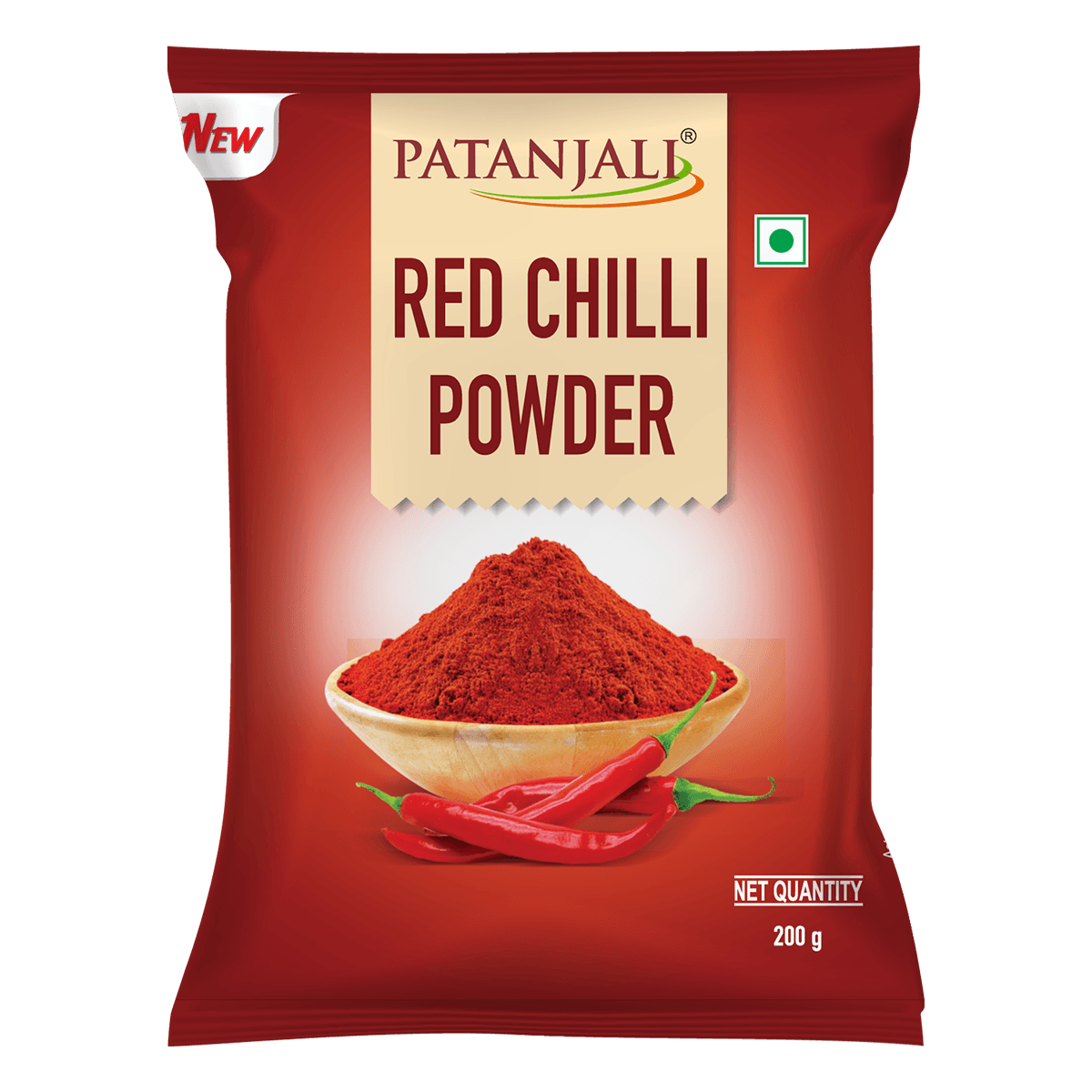 Patanjali Red Chilli Powder 200GM – Pure & Spicy Lal Mirch Powder