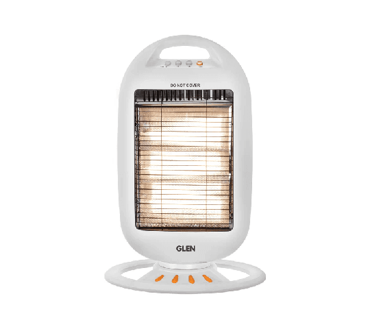 GLEN Electric Carbon Room Heater with 3 Heat Settings – HA7016CH