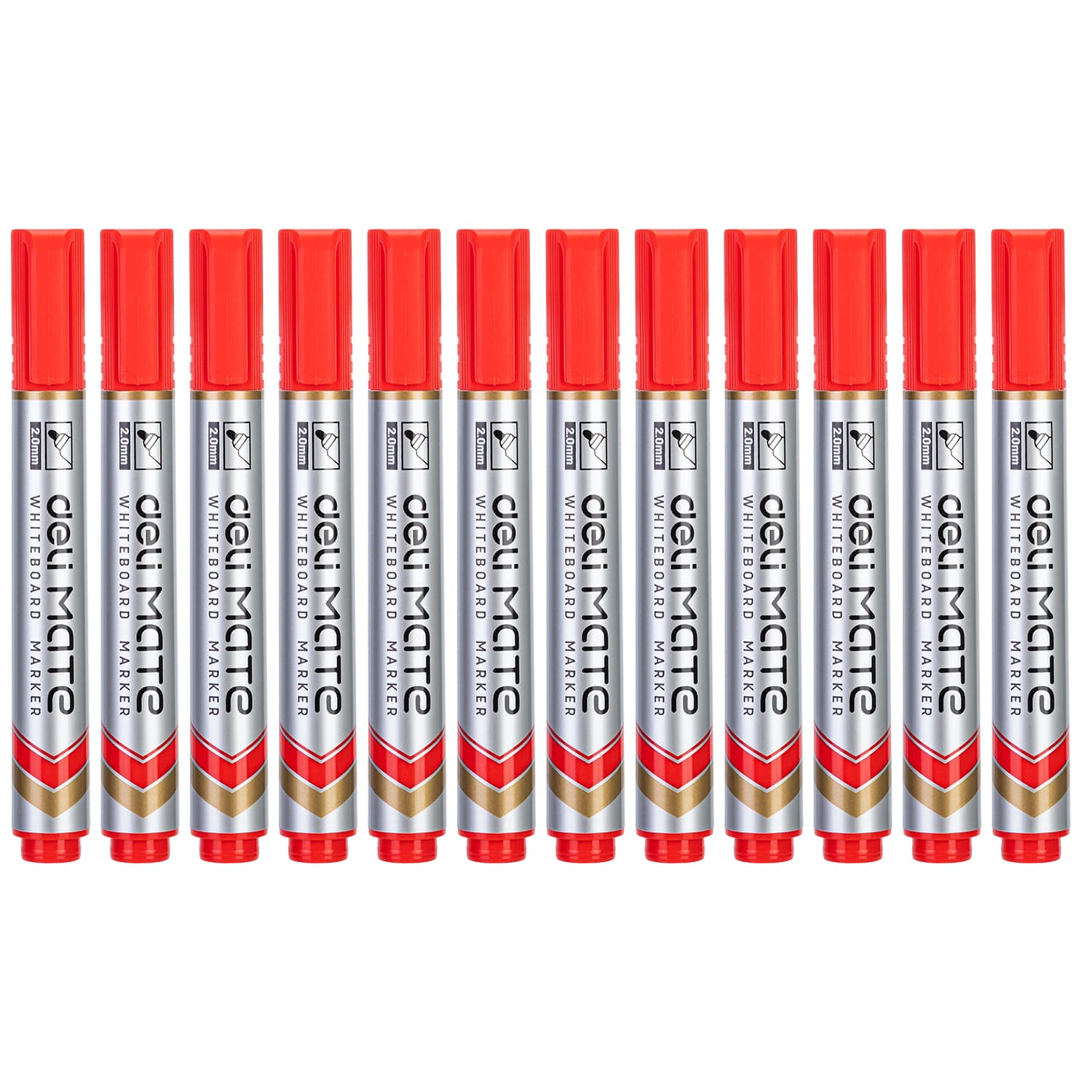 Deli Deli EU00340 Whiteboard Marker 2.0mm Bullet Tip | Smooth Dry Erase Marker for Office, School & Classroom (Per Pcs)… — thumbnail 3 of 4