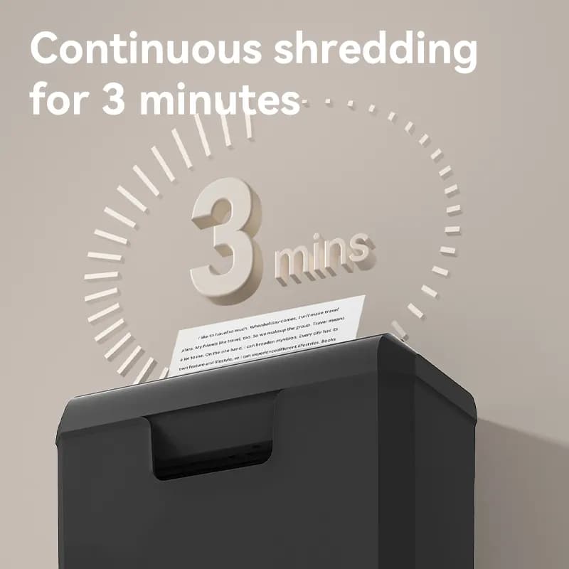 DELI Deli ET103SC P2 Small Paper Shredder Machine electronics — thumbnail 2 of 4