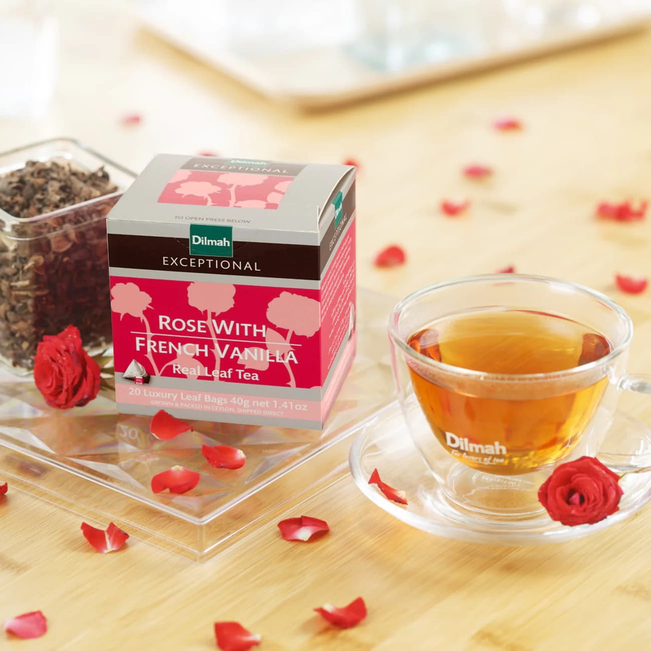 Dilmah Dilmah Rose with French Vanilla Tea | Premium Ceylon Black Tea Infusion daily essentials & lifestyle — thumbnail 5 of 8