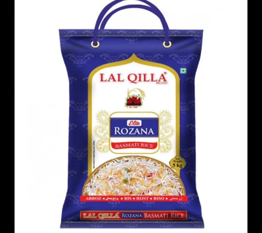 LQ Rozana Basmati Rice 5 Kg – Premium Long Grain Rice for Daily Use