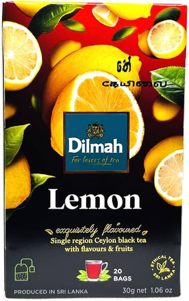 Dilmah Dilmah Premium Green Tea with Lemon | Refreshing Green Tea Bags daily essentials & lifestyle — thumbnail 6 of 7