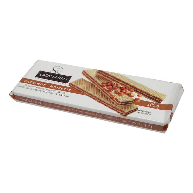 Lady Sarah Lady Sarah Cream Filled Hazelnut Wafer 200g – Crispy Hazelnut Wafer Biscuits daily essentials & lifestyle — thumbnail 2 of 7