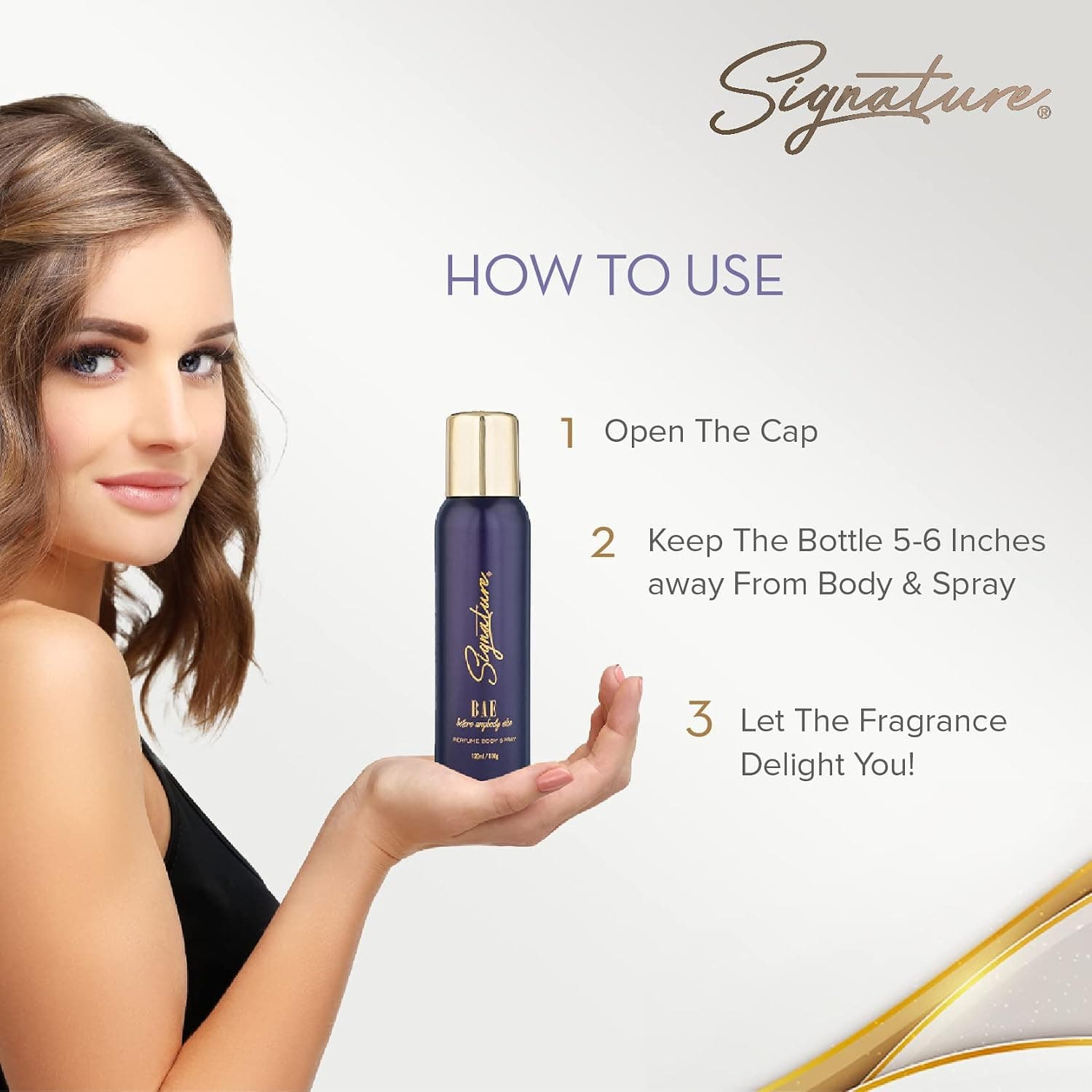 Signature Signature Bae Deodorant 120ML Unisex | Long Lasting Floral Fruity Fragrance | Body Spray for Men & Women |… — thumbnail 2 of 8