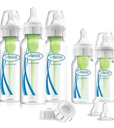 Dr. Brown's Dr. Brown's Options+ Pp Narrow Newborn Feeding Set, Sb05005-P6 pharmacy, fitness & surgical — thumbnail 2 of 2