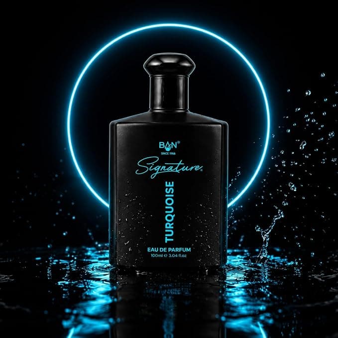 SIGNATURE TURQUOISE Eau De Parfum 100ml | Luxury Amber Spicy Perfume for Men daily essentials & lifestyle — thumbnail 2 of 8