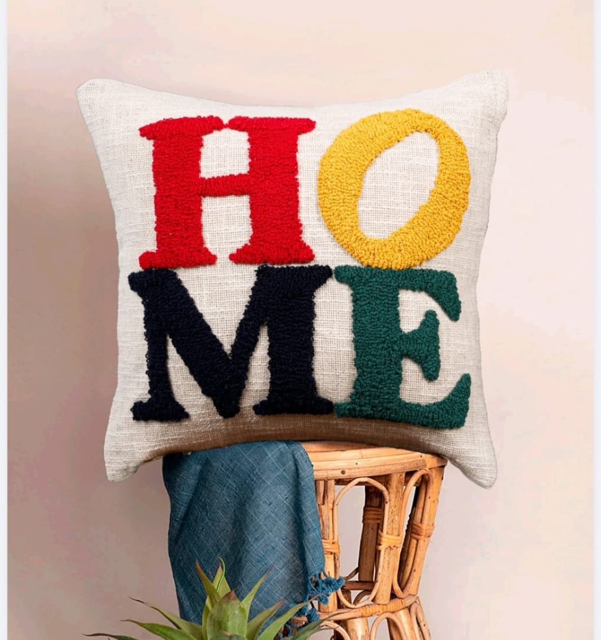 Premium Handtufted Cushion Covers 16x16 Inches
