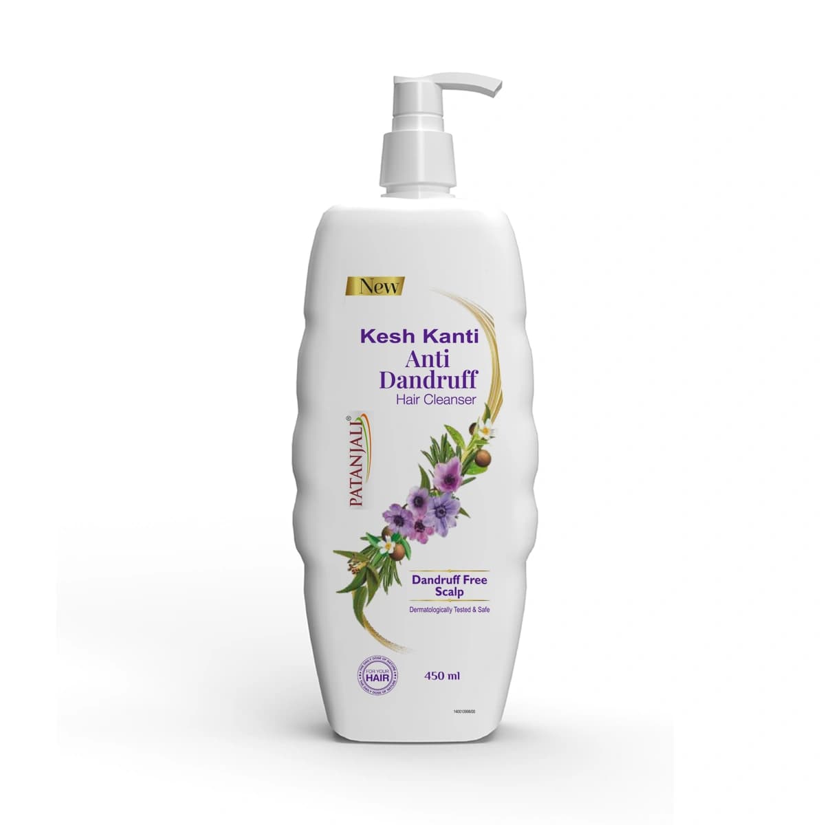 Patanjali Kesh Kanti Anti Dandruff Hair Cleanser 450ml | Herbal Anti-Dandruff Shampoo