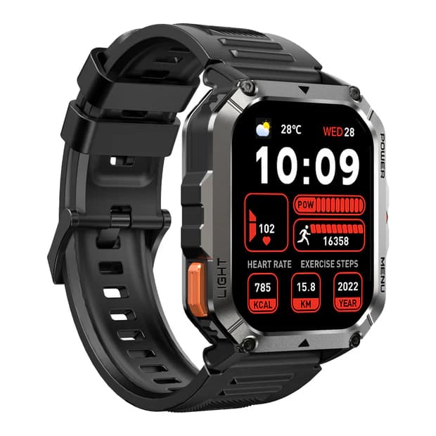 Blackview Blackview W70 Pro 2.01" Rugged Outdoor Smartwatch with 900mAh Battery & Built-in LED Flashlight electronics — thumbnail 8 of 8