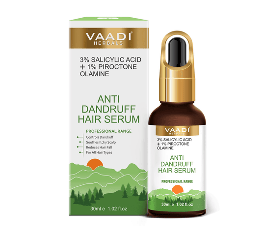 Vaadi Organics - 3% SALICYLIC ACID + 1% PIROCTONE OLAMINE ANTI DANDRUFF HAIR SERUM (30 ml) - VH0707