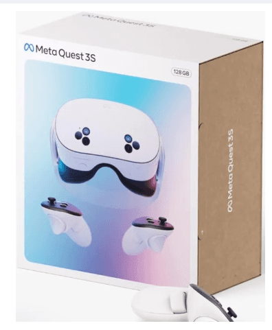 Meta Quest 3S 128GB Mixed Reality Headset – All-in-One VR & MR