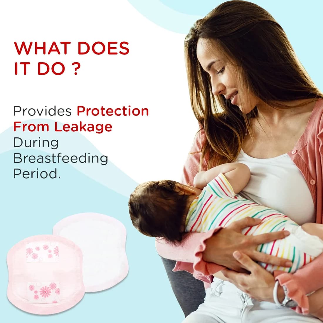 Mee Mee Mee Mee Ultra Thin Super Absorbent Disposable Maternity Nursing Breast Pads – 24 Pcs daily essentials & lifestyle — thumbnail 3 of 8