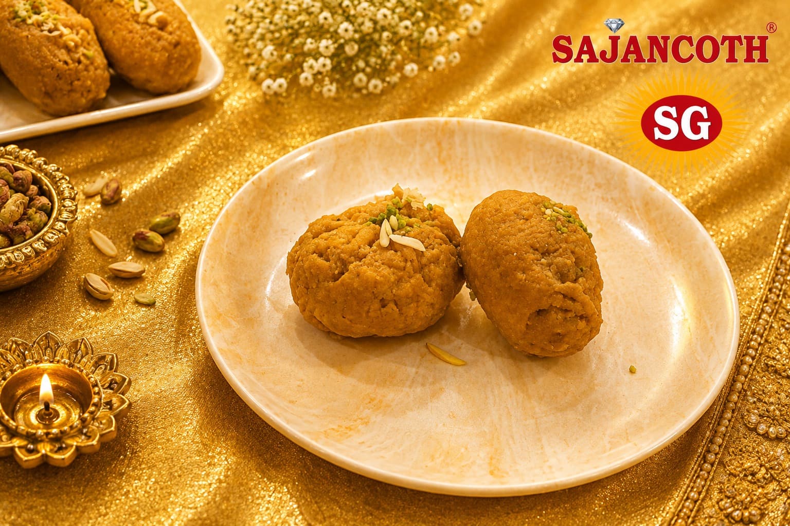 Sajan Goth Sajan Goth Balushahi – Traditional Flaky Sweet per kg daily essentials & lifestyle — thumbnail 2 of 3