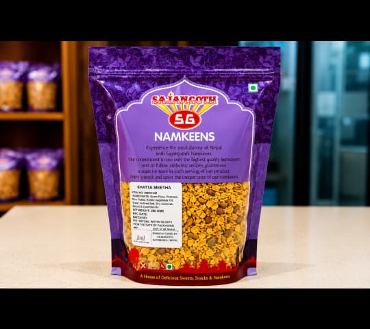 Sajan Goth Khatta Mitha 300gm – Sweet & Tangy Namkeen Snack daily essentials & lifestyle — thumbnail 2 of 2