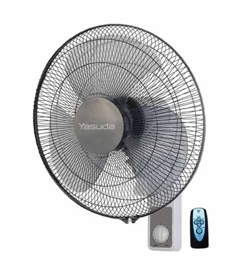 Yasuda YS-WF777AR 16" High Speed Wall Fan with Remote Control – Powerful Cooling for Home & Office