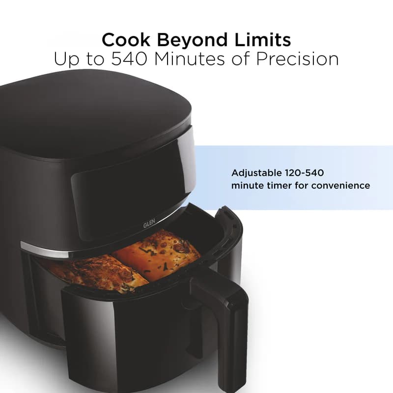 GLEN GLEN Digital Air Fryer 4.2L Capacity | 1350W Oil-Free Air Fryer with 8 Preset Menus, Timer & Temperature Control |… — thumbnail 2 of 7