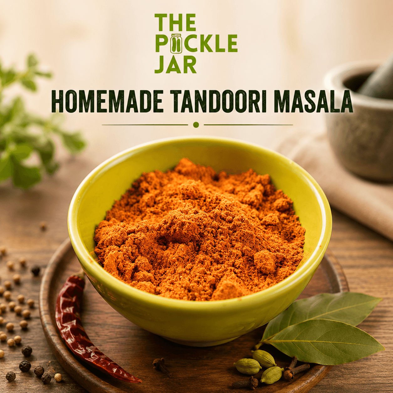The Pickle Jar Homemade Tandoori Masala 200g – Authentic Spice Blend