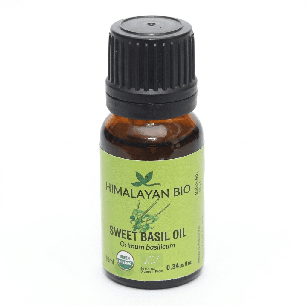Himalayan Bio French Basil Oil 10ml