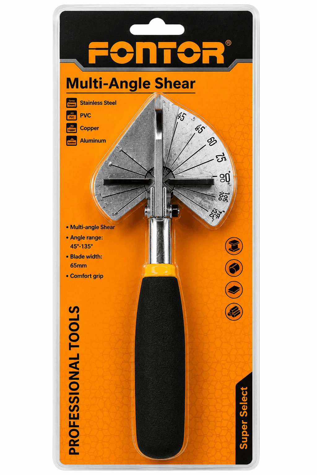 Fontor Fontor Multi Angle Shear HMAS010 Professional Adjustable Angle Cutting Tool hardware & machinery — thumbnail 2 of 2