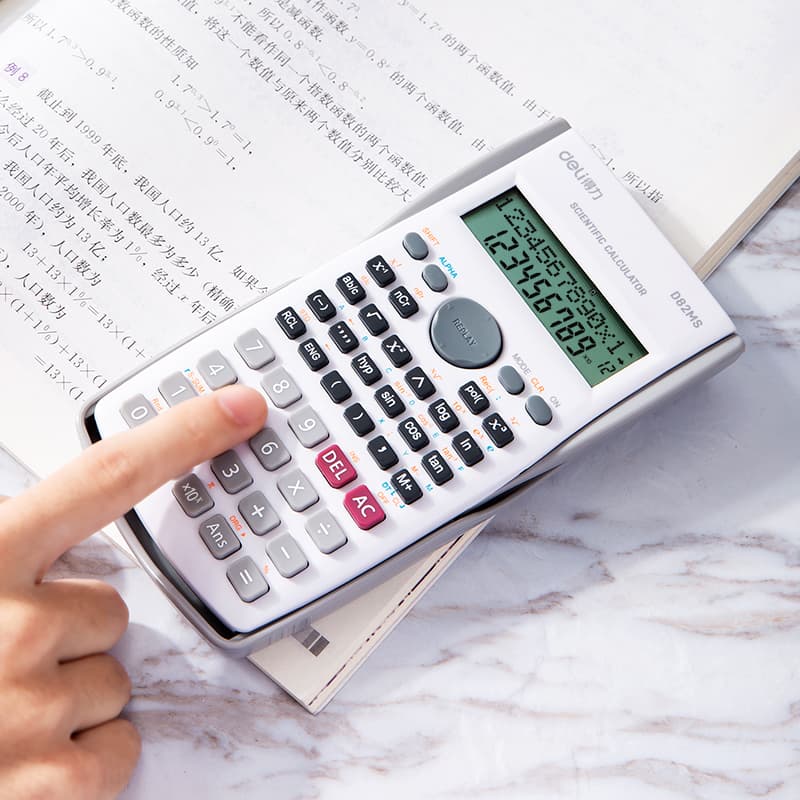 Deli Deli-D82MS Scientific Calculator for Students & Professionals stationary, toys & sports — thumbnail 2 of 4
