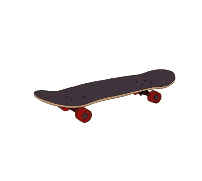 Popsicle Skateboard Standard Size