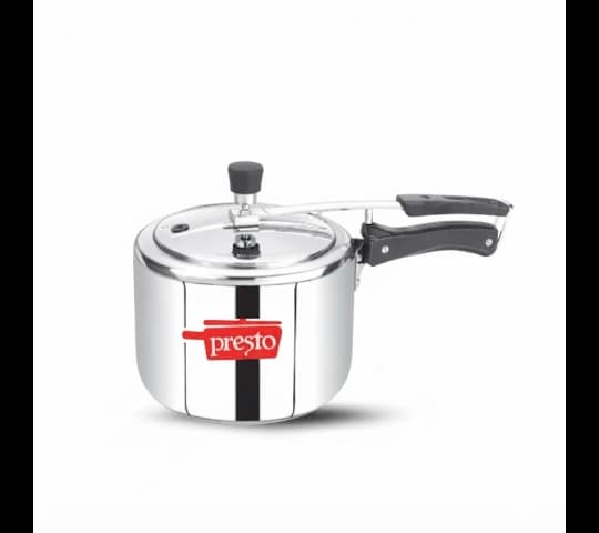 Presto Pressure Cooker Stainless Steel Classic Inner Lid 2.5 Litre | Induction Compatible Pressure Cooker