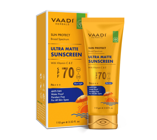 Vaadi Organics Vaadi Organics - Ultra Matte Sunscreen SPF 70 With Vitamin C & E (110 gms) - VH0705 daily essentials &… — thumbnail 2 of 2