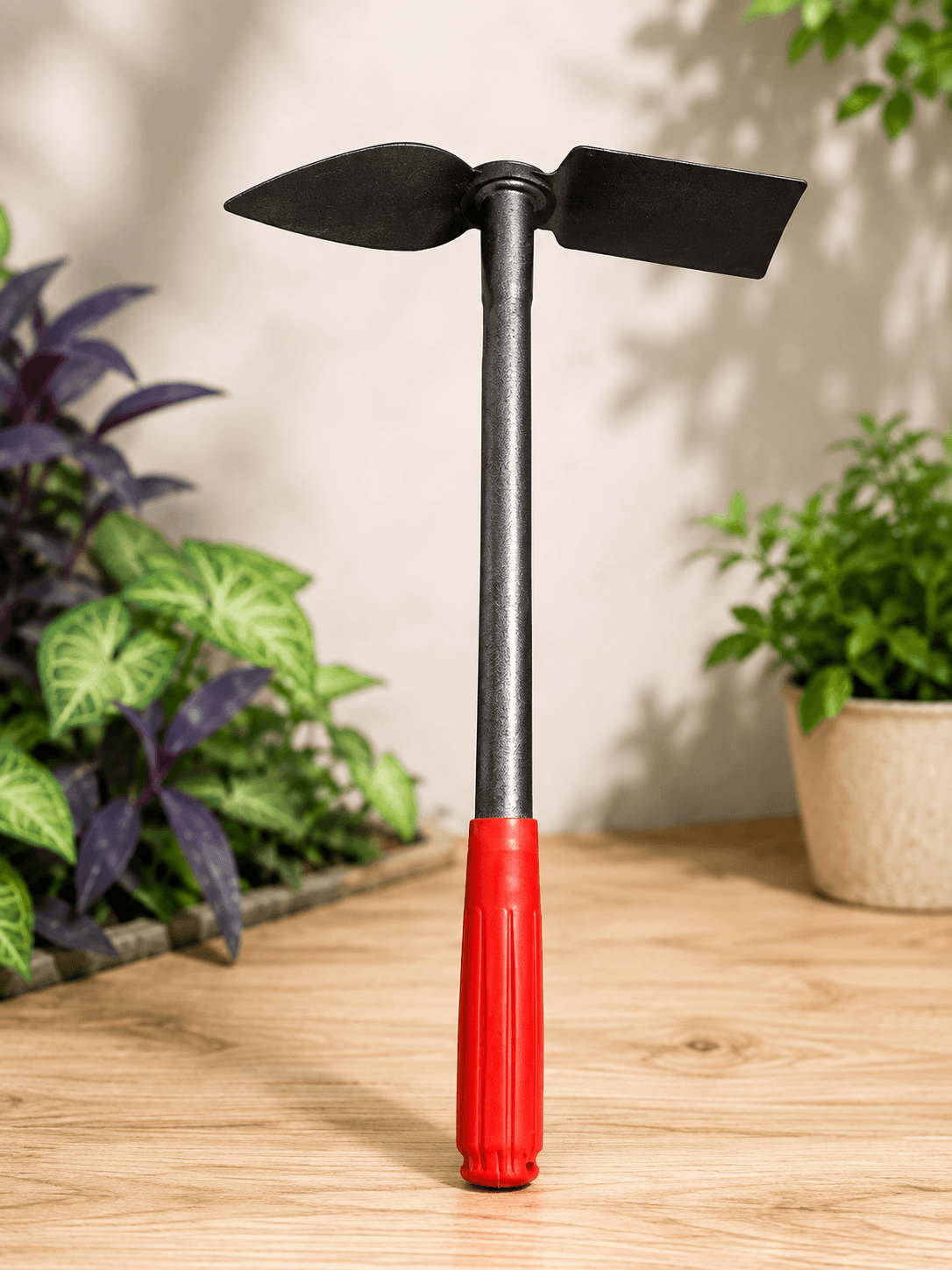 2-in-1 Double Spade Trowel & Weeder Gardening Tool