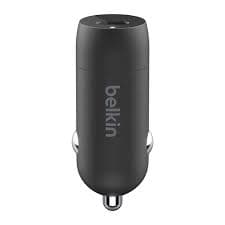 Belkin Belkin Car-BoostCharge Dual USB-A Charger 24W (CCB001btBK) electronics — thumbnail 2 of 3