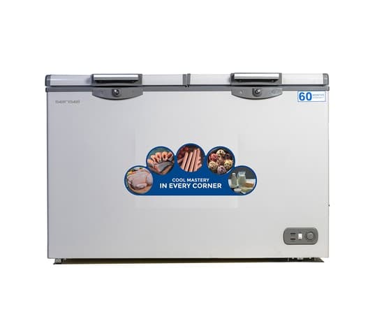 Sensei - 340 Liter Dual-Function Chest Freezer - SCF340HDDT3