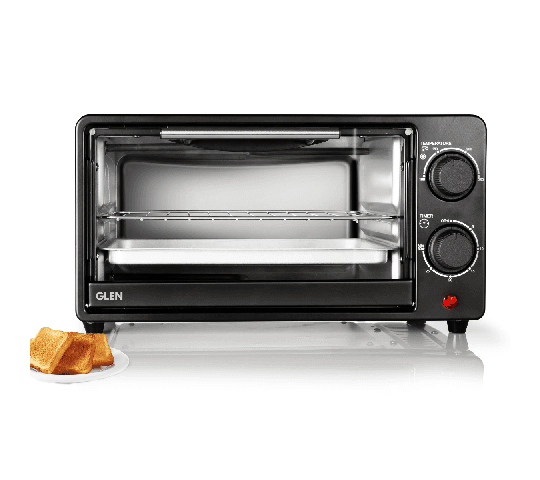 GLEN Oven Toaster 9 Litre 800W with SS Heating Elements & 30-Minute Timer – Black SA5009E
