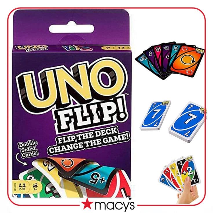 HappyHours UNO FLIP Card Game English Edition