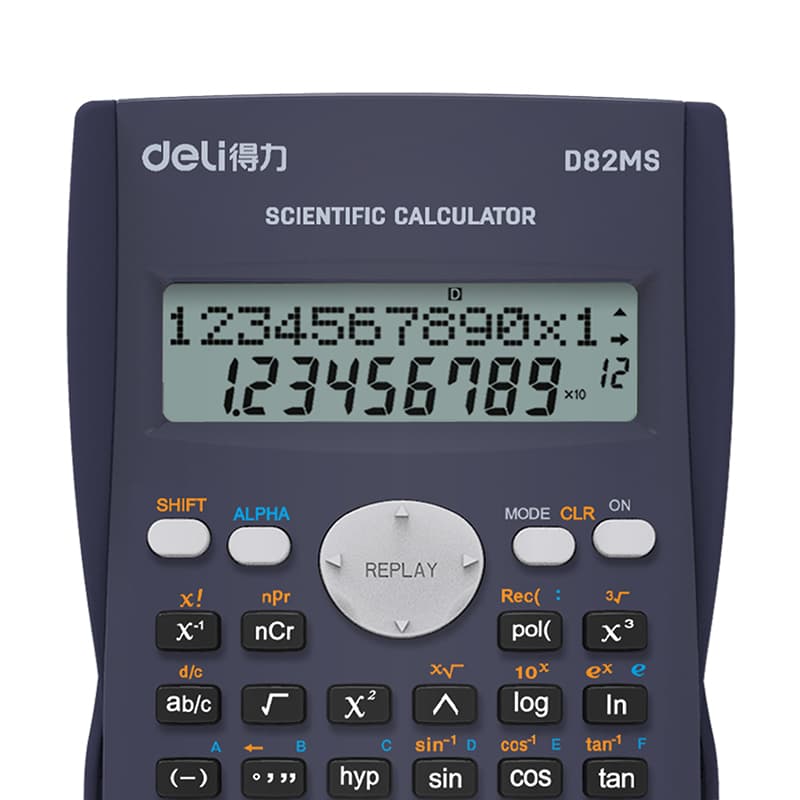 Deli Deli ED82MS Scientific Calculator | 240+ Functions | Student & Engineering Calculator stationary, toys & sports — thumbnail 5 of 7