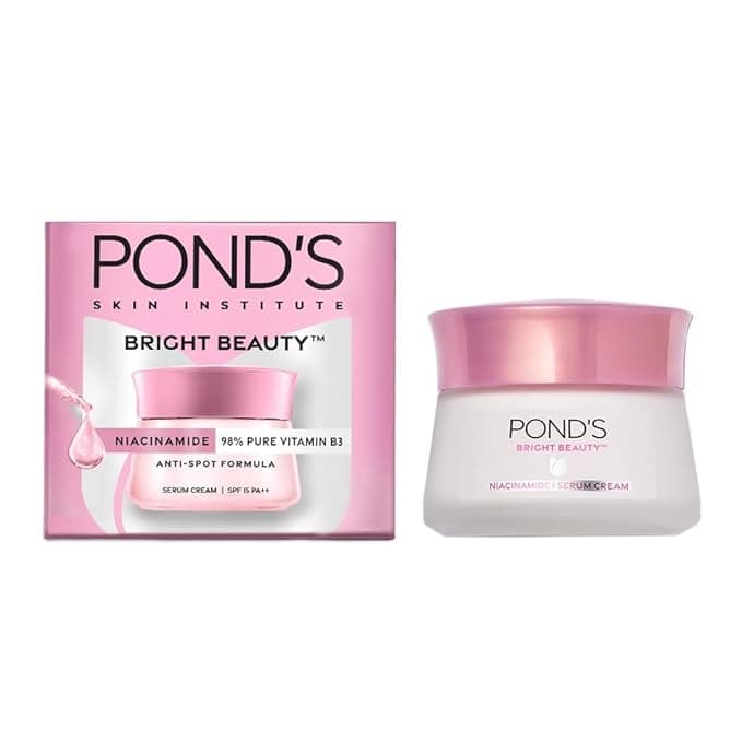 Pond's Bright Beauty Anti Spot Serum Cream 25g | Skin Brightening & Dark Spot Removal Cream for Radiant Glow