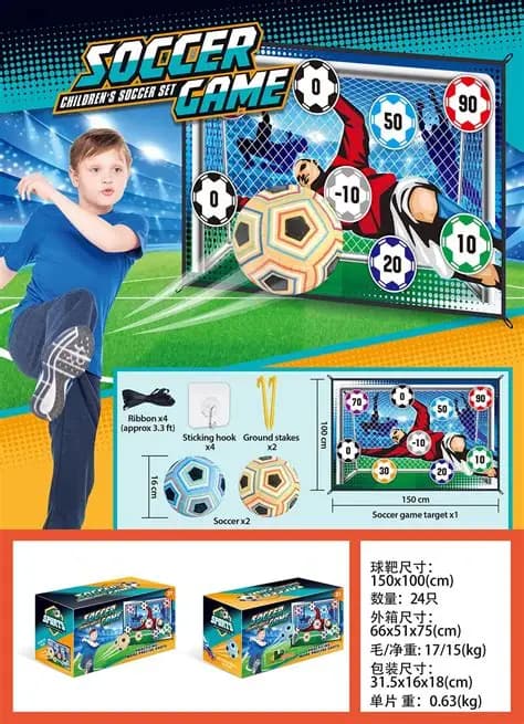 HappyHours Football Cloth Kids Training & Play Set