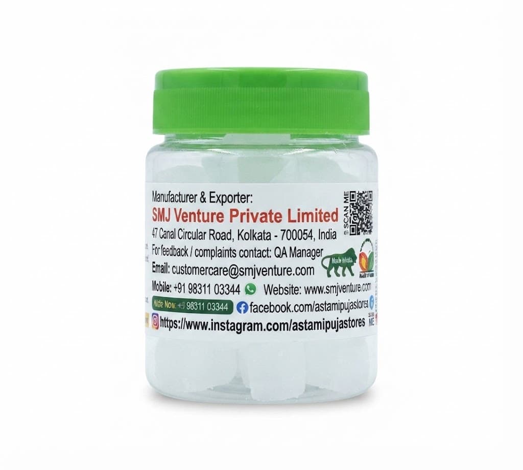 No Brand Bhimsen Kapur 50g | Camphor for Puja, Aarti & Religious Rituals daily essentials & lifestyle — thumbnail 2 of 2