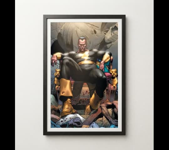 Black Adam Frame 18×24 2pc – Stylish Wall Photo & Poster Frames