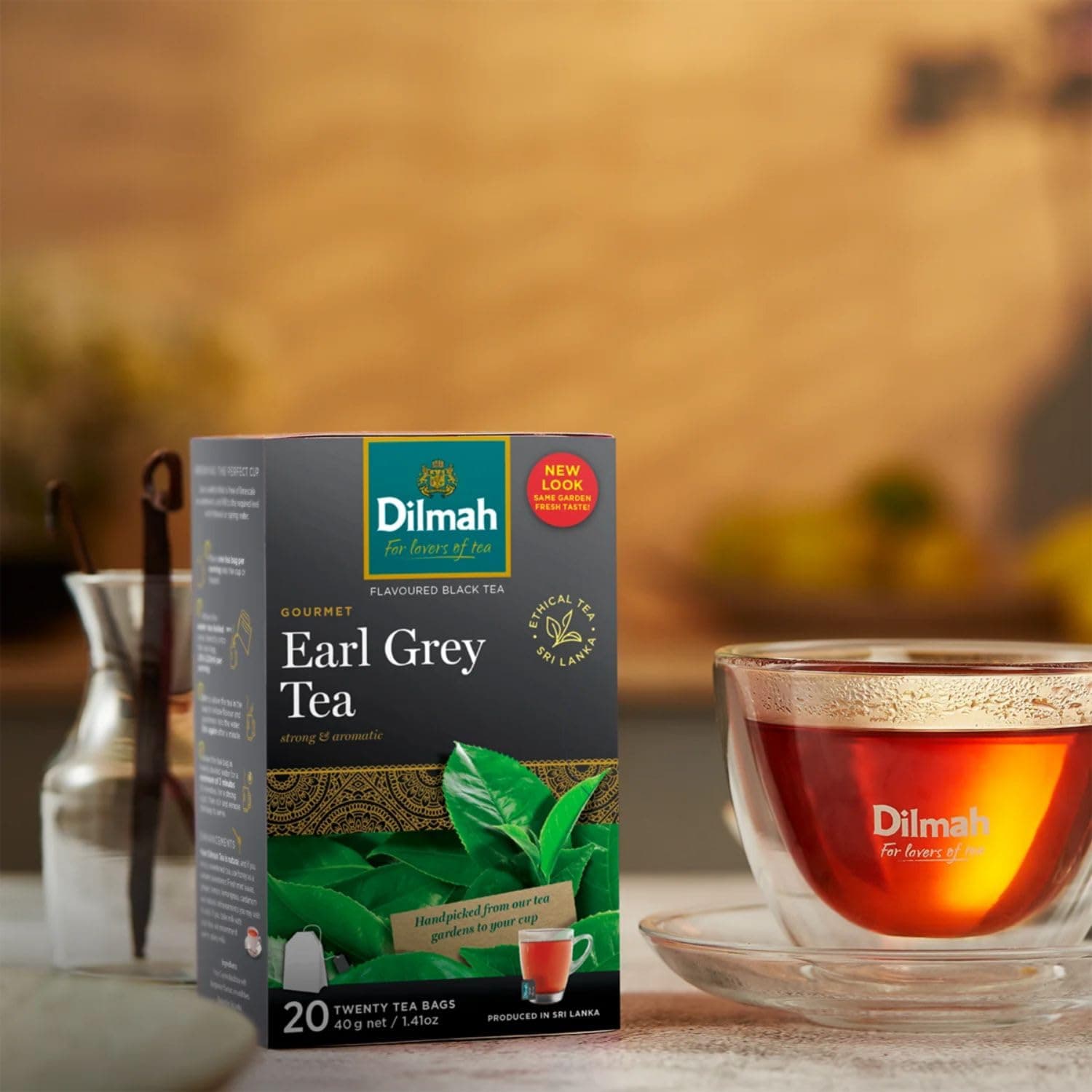 Dilmah Dilmah Earl Grey Tea – 20 Tea Bags | Premium Ceylon Black Tea with Bergamot daily essentials & lifestyle — thumbnail 4 of 7