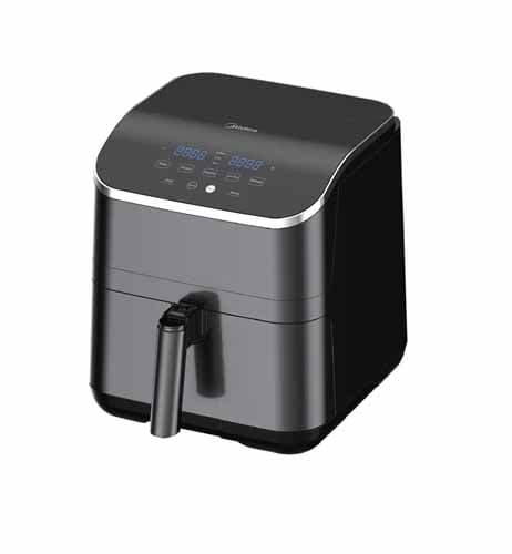 Midea 5.5 Liter Air Fryer – Large Capacity Oil-Free Healthy Cooking Air Fryer for Family Kitchen