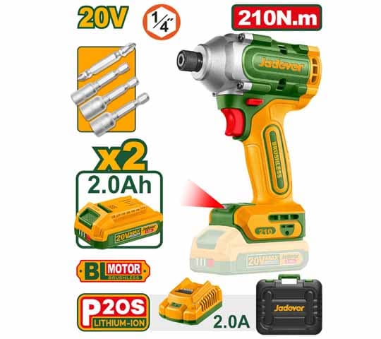 Cordless Impact Driver 20V 210Nm