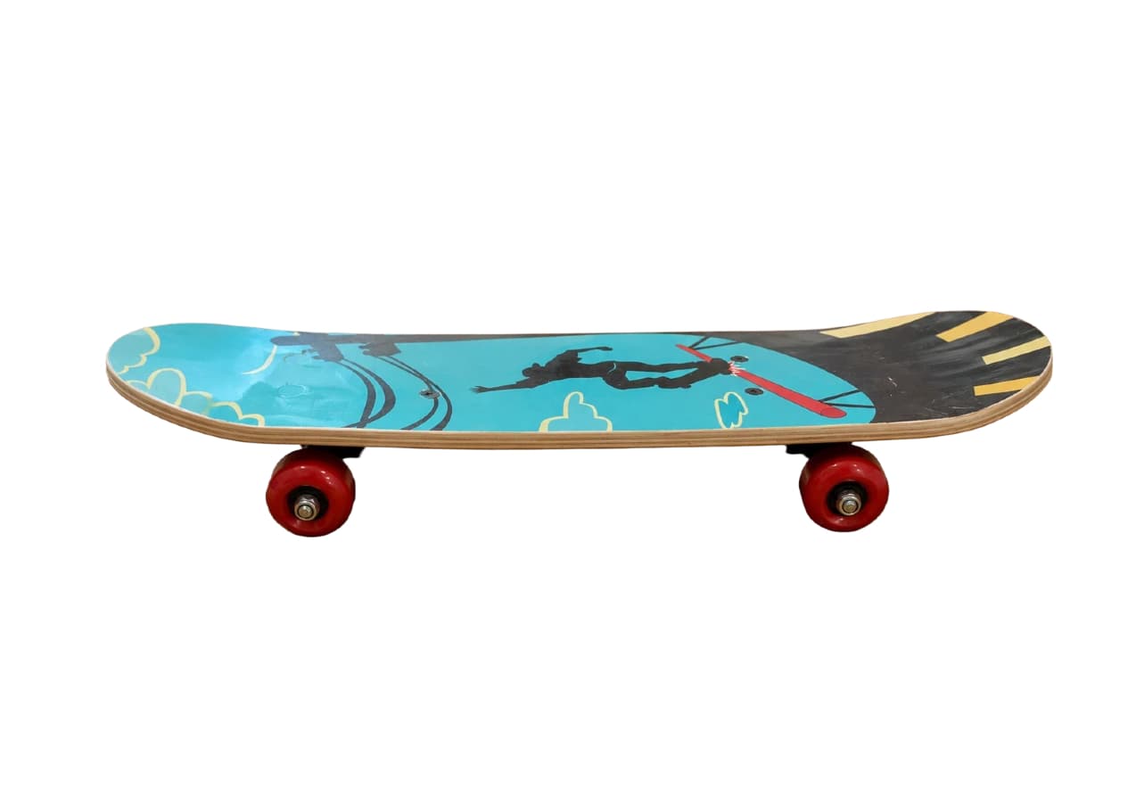 Medium Skateboard – Comfortable, Lightweight & Durable Cruiser Board stationary, toys & sports — thumbnail 2 of 3