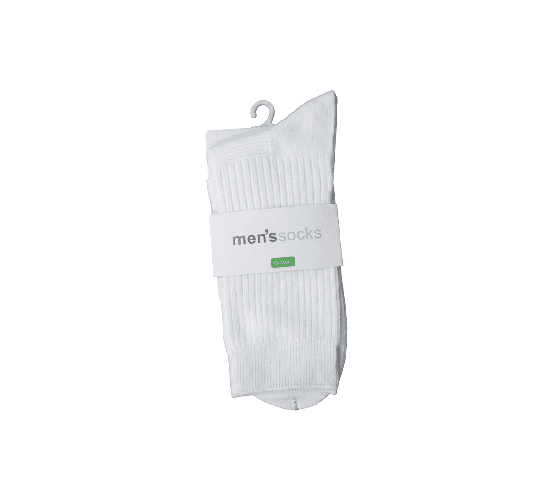Bossini Cotton Socks – White