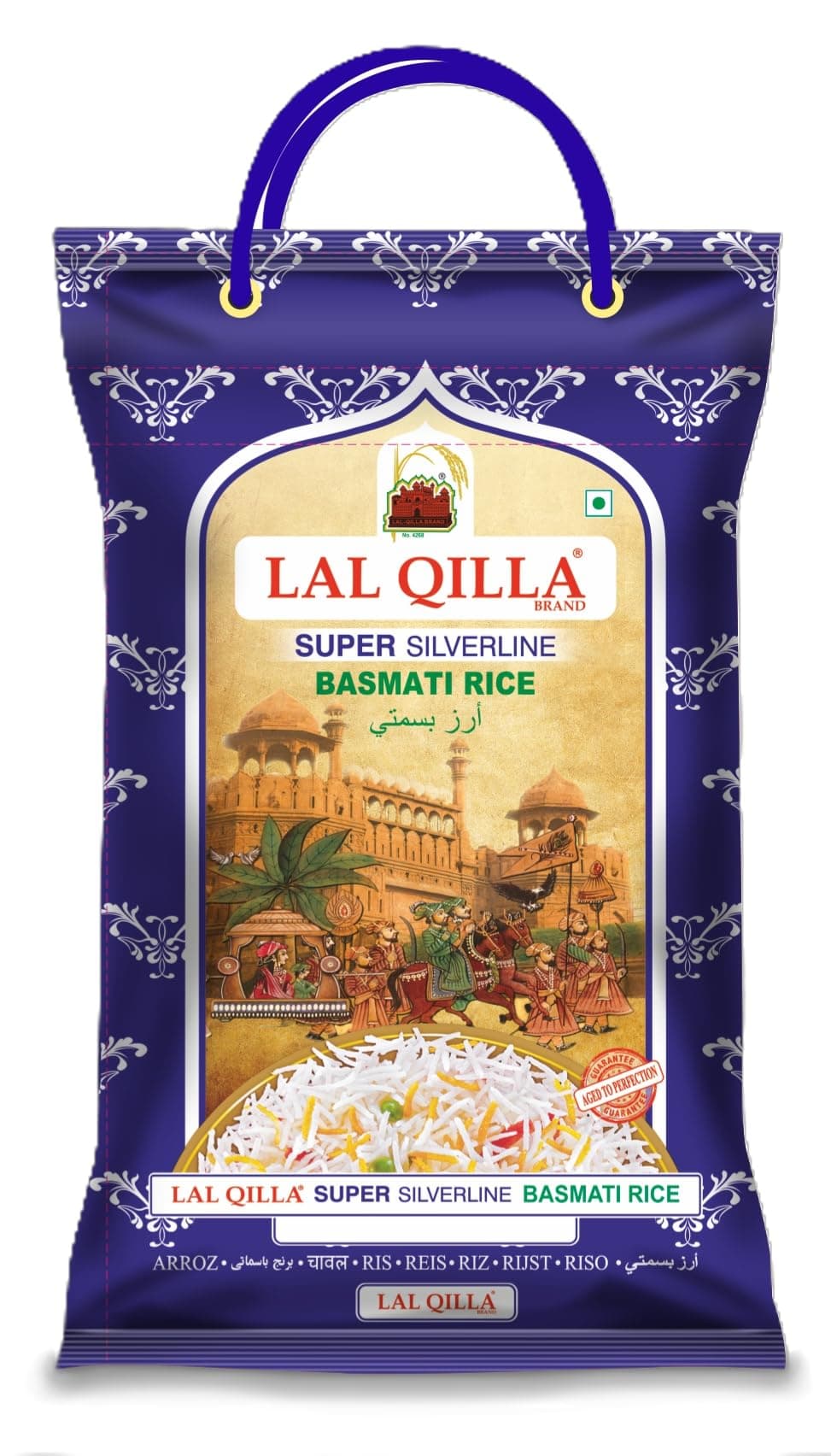 Lal Qilla Lal Qilla LQ Silver Line Basmati Rice 5 Kg – Premium Long Grain Rice daily essentials & lifestyle — thumbnail 4 of 6