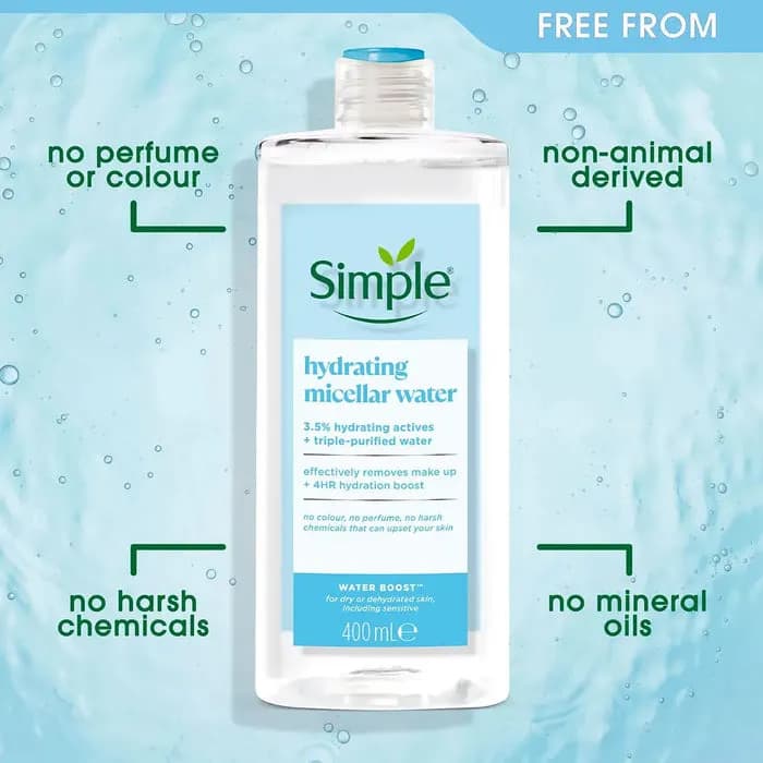 Simple Simple Hydrating Micellar Water 400ml daily essentials & lifestyle — thumbnail 2 of 2
