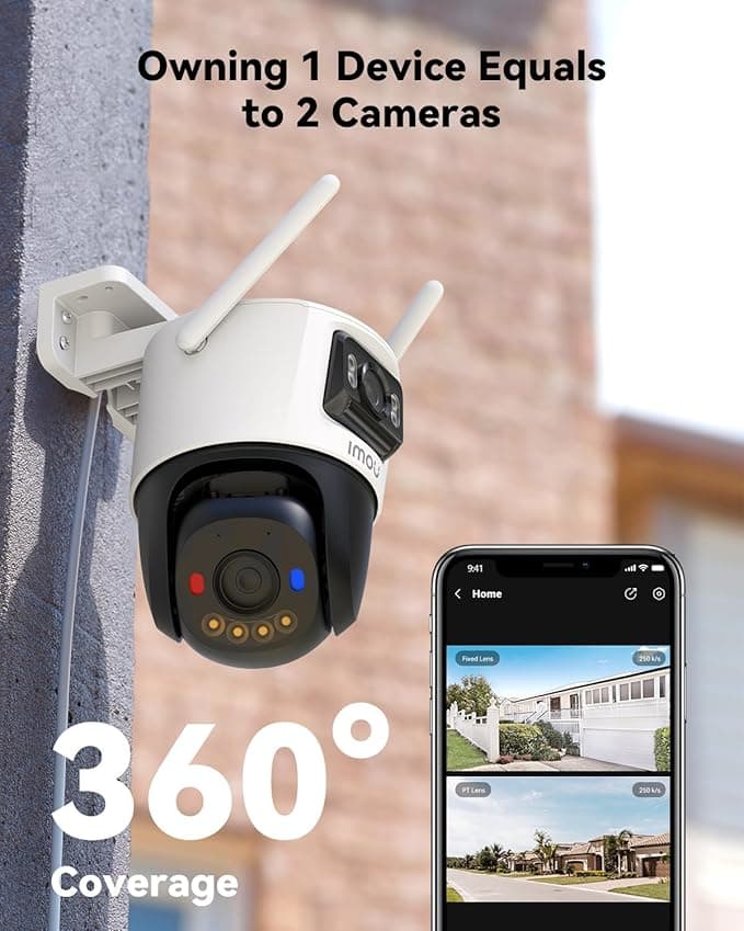 Imou Imou Cruiser Dual 2C 4G 3+3MP Dual Lens Outdoor Security Camera electronics — thumbnail 2 of 6