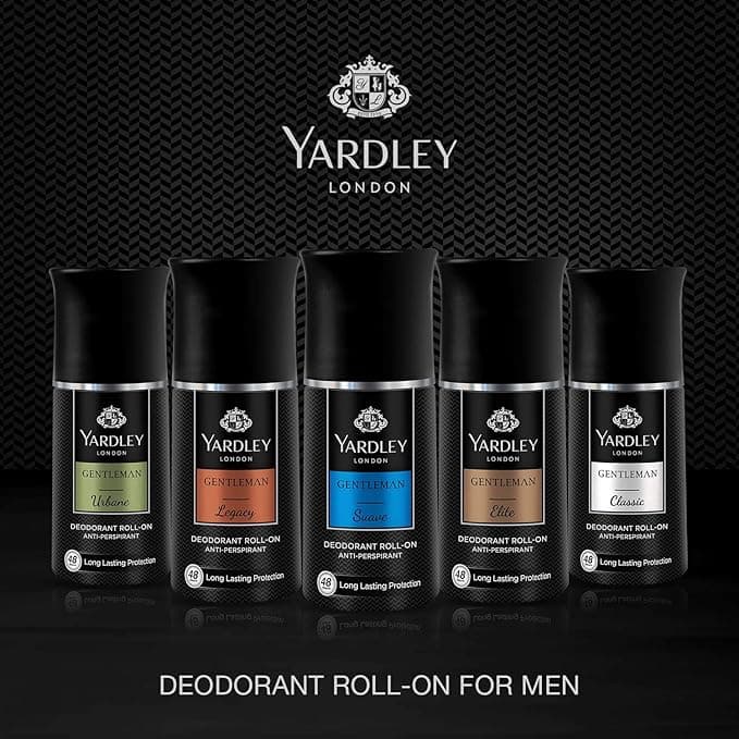 No Brand Yardley London Gentlemen Elite Roll-On Deodorant 25ML for Men - Long Lasting Freshness & Odor Protection daily… — thumbnail 2 of 4